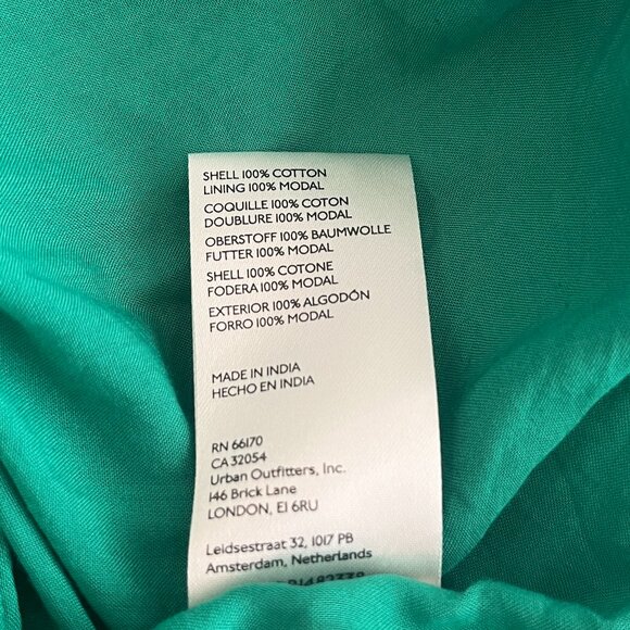 Tropical print tiered Anthropologie maxi dress - Picture 8 of 8